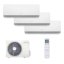 Naitec Multisplit 8 kW + 3x Naitec Sensitive Pro 3,5 kW