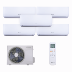 Naitec Multisplit - vonkajšia 12 kW + 5 x Naitec New Smart vnútorná 3,5 kW