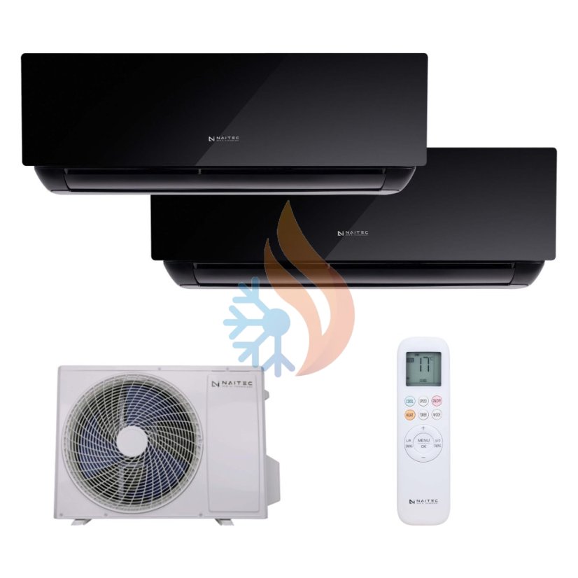 Naitec Multisplit - vonkajšia 5 kW + 2 x Naitec Onyx vnútorná 3,5 kW
