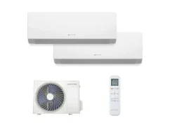 Naitec Multisplit 5 kW + 2x Naitec Sensitive Pro 3,5 kW s montážou